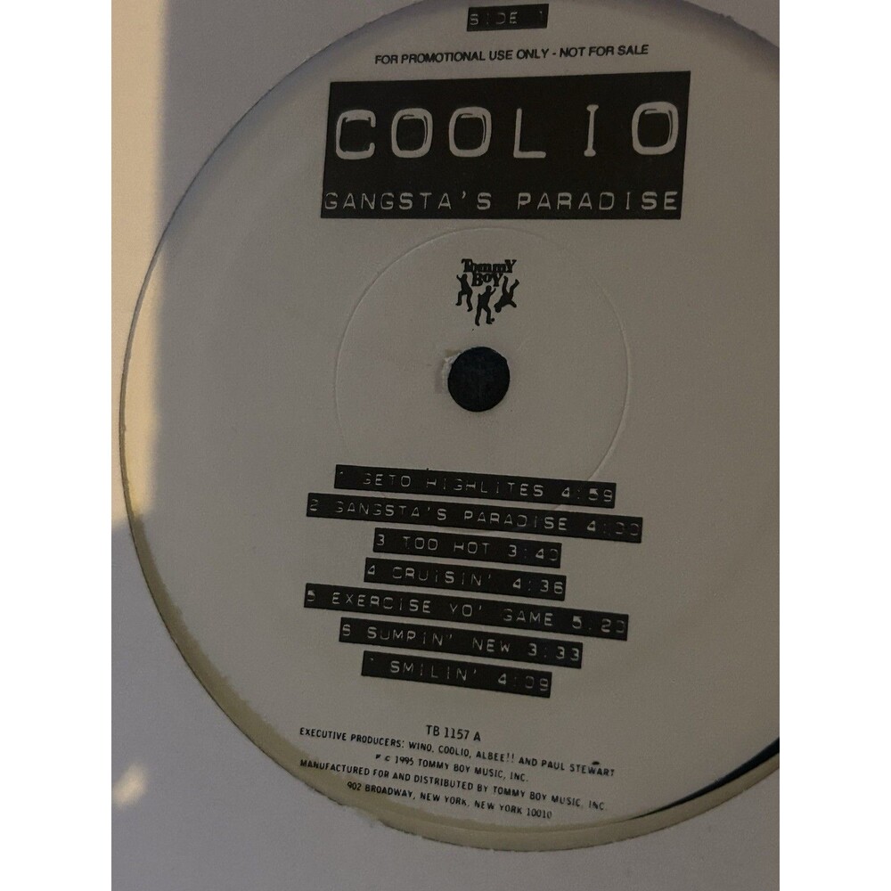Coolio - Gangsta's Paradise - Rare Promo Clean Album - Vinyl - Unused!